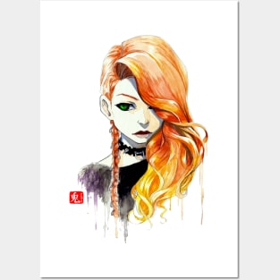 redhair Posters and Art